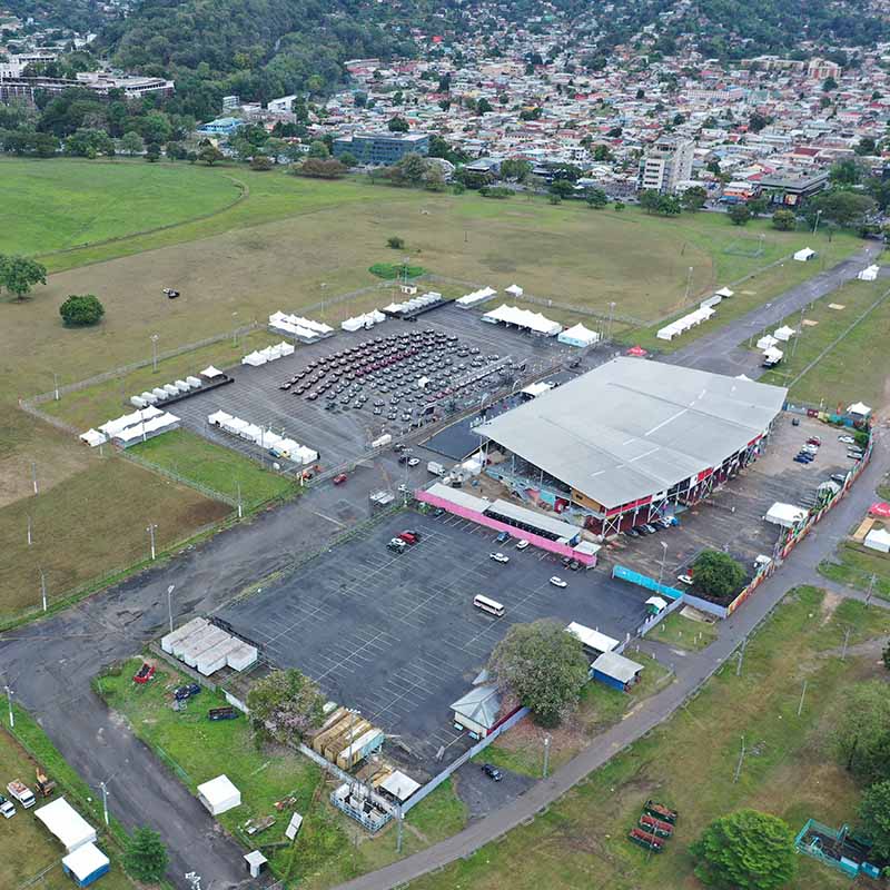 Drone Photography KC Media Ltd. Trinidad and Tobago kcmediatt Queens Park Savannah Port of Spain Port-of-Spain QPS